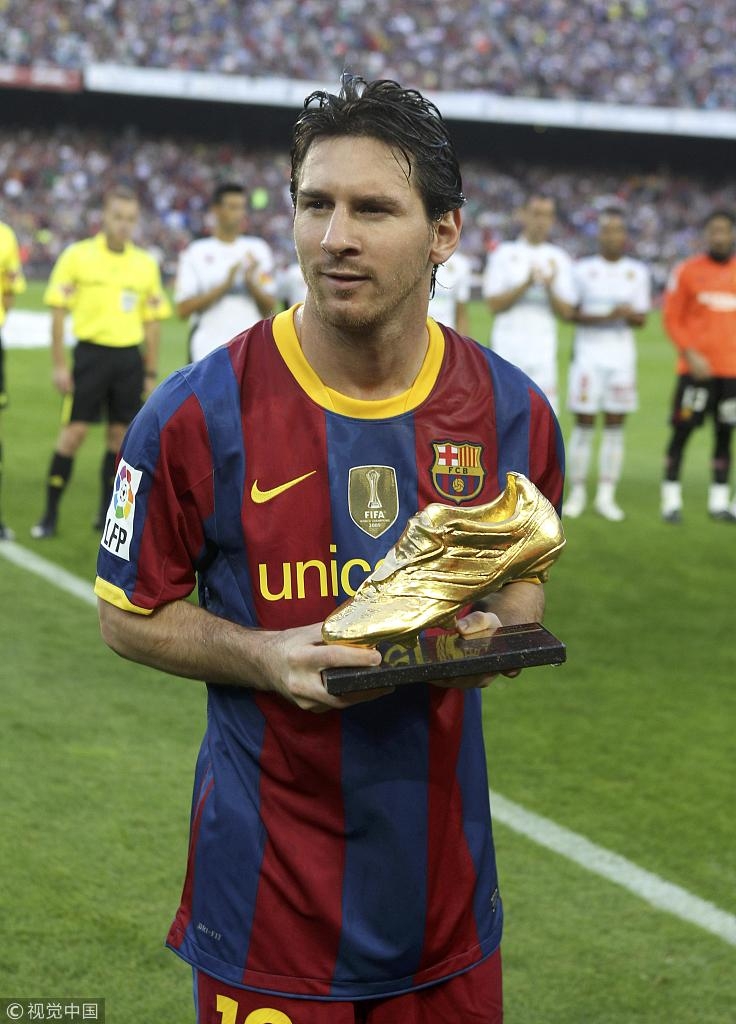 梅西欧洲金靴得主有望刷新纪录，表现超群