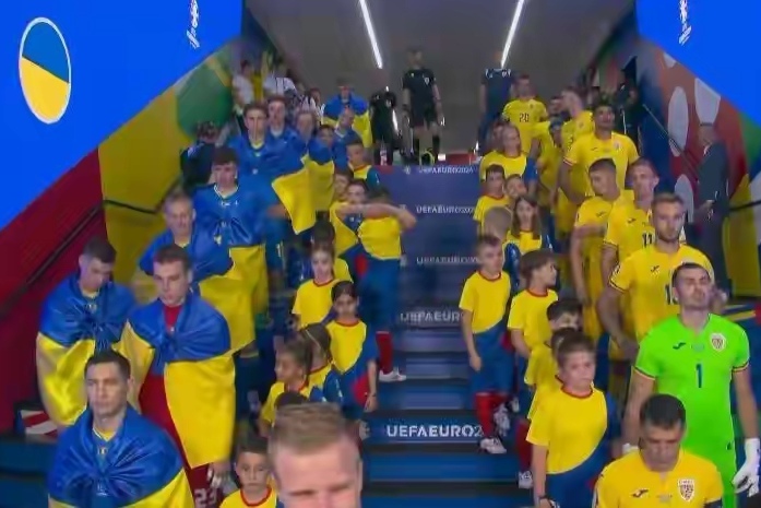乌克兰队夺冠，欢庆欧洲杯晋级